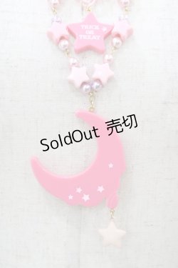 画像1: Angelic Pretty / Magical Moonネックレス  ピンク H-26-01-27-036-AP-AC-NS-ZH