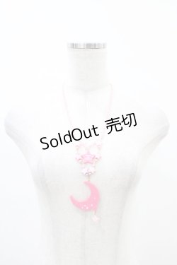 画像2: Angelic Pretty / Magical Moonネックレス  ピンク H-26-01-27-036-AP-AC-NS-ZH