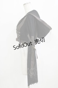 画像2: Rozen Kavalier / フード付ショートジャケット  ブラック H-26-01-28-026-OO-JA-KB-ZH