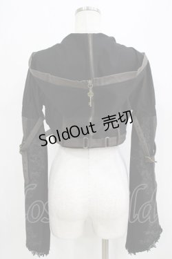 画像3: Rozen Kavalier / フード付ショートジャケット  ブラック H-26-01-28-026-OO-JA-KB-ZH