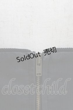 画像5: ATELIER BOZ / クラフティフリルコルセット  ブラック H-26-01-28-030-EL-TO-KB-ZH