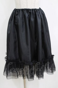 画像1: Fairy　Wish / フェアリーペチコート  ブラック H-26-01-28-036-LO-SK-KB-ZH