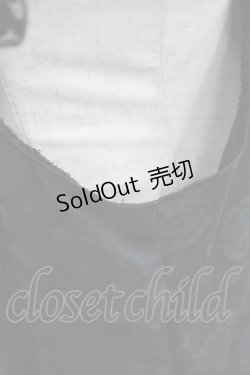 画像4: MARBLE / 別タイ付きヴィクトリアンフリルブラウス  黒 H-26-01-28-040-GO-BL-AK-ZH