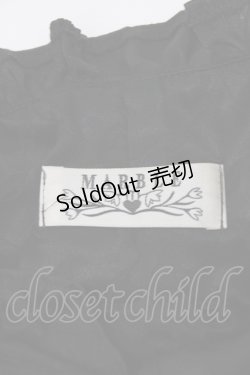 画像5: MARBLE / 別タイ付きヴィクトリアンフリルブラウス  黒 H-26-01-28-040-GO-BL-AK-ZH