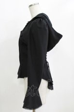 画像2: MIHO MATSUDA / ブラウス・シルビイ S 黒 H-26-01-28-044-GO-BL-AK-ZH (2)