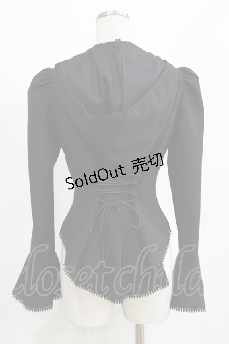 画像3: MIHO MATSUDA / ブラウス・シルビイ S 黒 H-26-01-28-044-GO-BL-AK-ZH (3)