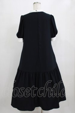 画像3: MIHO MATSUDA / ワンピース・オーフィー[半袖]  ブラック H-26-01-28-004-GO-OP-KB-ZH