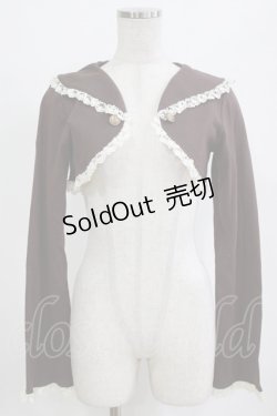 画像1: PUTUMAYO / フラットカラーボレロ  ブラウン H-26-01-28-048-PT-TO-KB-ZH