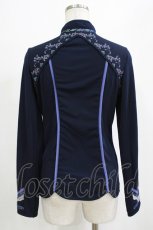 画像3: Ozz oneste / チャイナZIPカーデ  ネイビー H-26-01-28-049-OO-TO-KB-ZH (3)