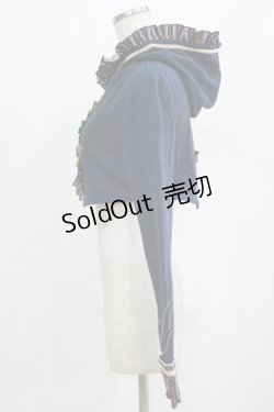 画像2: PUTUMAYO / Midnight Paradeショートパーカー  ネイビー H-26-01-28-054-PT-TO-KB-ZH