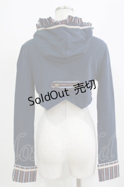 画像3: PUTUMAYO / Midnight Paradeショートパーカー  ネイビー H-26-01-28-054-PT-TO-KB-ZH