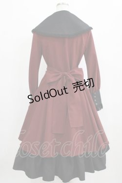 画像3: MIHO MATSUDA / ワンピース・ヴァルト S ボルドー×黒 H-26-01-28-005-GO-OP-AK-ZH