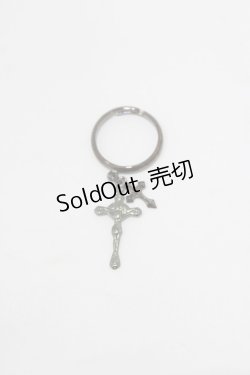 画像1: BPN / クロスチャームリング   H-26-01-28-063-GO-AC-KB-ZH