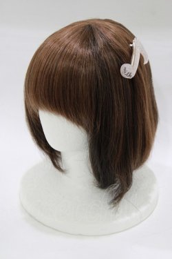 画像2: MILK / Melodyバレッタ  シルバーラメ H-26-01-28-066-ML-AC-KB-ZH