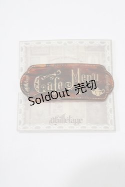 画像1: abilletage / 思い出のカフェメニューバレッタ  カラメル H-26-01-28-067-GO-AC-KB-ZH