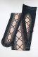画像1: abilletage / corset tights【Lace up】  ブラック H-26-01-28-070-GO-ZA-KB-ZH (1)