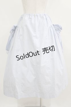 画像3: Jane Marple / サイドリボンスカート  サックス H-26-01-28-006-JM-SK-KB-ZH