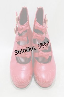 画像1: MILK / チェリーアンブーツ L レッド H-26-01-28-078-ML-SH-KB-ZH