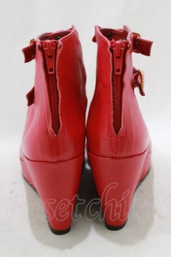 画像3: MILK / チェリーアンブーツ L レッド H-26-01-28-078-ML-SH-KB-ZH