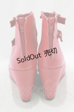 画像3: MILK / チェリーアンブーツ L レッド H-26-01-28-078-ML-SH-KB-ZH