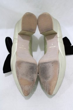 画像4: pays des fees  / Ribbon oxford shoes L ゴールド H-26-01-28-079-PU-SH-KB-ZH