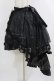 画像2: FRILL / プリントフィッシュテールスカート  ブラック H-26-01-28-012-HN-SK-KB-ZH (2)