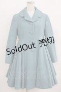 Jane Marple / ウールフレアコート  ブルーグレー H-26-01-28-013-JM-CO-KB-ZH