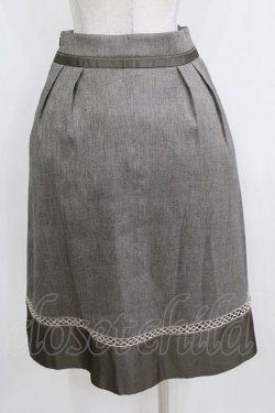 画像3: Jane Marple / ティーポットデコパージュミドルスカート  ブラウン H-26-01-28-017-JM-SK-KB-ZH