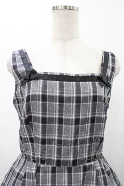 画像3: m petit by misako / AMCHKスクエアネックジャンパースカート L グレー H-26-01-29-030-LO-OP-NS-ZH