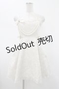 Rojita / ジャガードキャミワンピース Free ホワイト H-26-01-29-032-LO-OP-NS-ZH