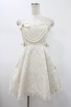 画像1: Rojita / ジャガードキャミワンピース Free ホワイト H-26-01-29-032-LO-OP-NS-ZH