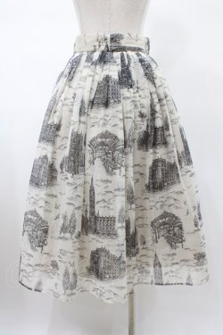 画像2: an another angelus / ブリティッシュトワル柄シアータックスカート Free BLACK H-26-01-29-034-CA-SK-NS-ZH