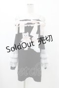 Ank Rouge / ネコちゃんオフショルプルオーバー M ブラック H-26-01-29-040-CA-TO-NS-ZH