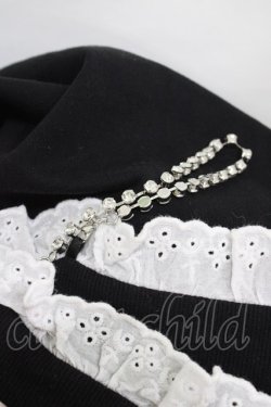 画像4: Ank Rouge / ネコちゃんオフショルプルオーバー M ブラック H-26-01-29-040-CA-TO-NS-ZH