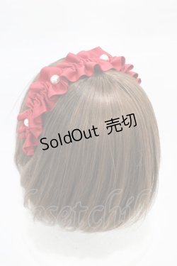 画像2: m petit by misako / AMPLカチューシャ  レッド H-26-01-29-004-LO-AC-NS-ZH