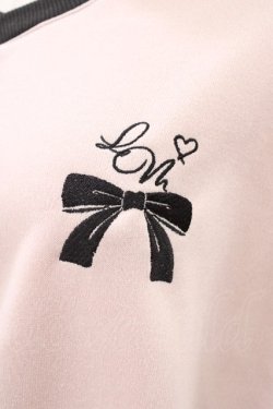 画像3: LilyMerry / もえにゃ/Vネックプルオーバー M ピンク H-26-01-29-042-0-TO-NS-ZH