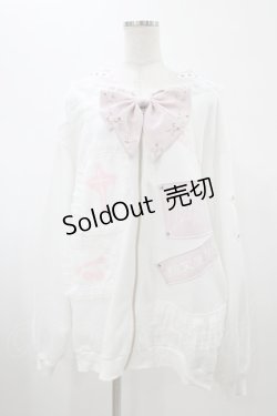 画像1: Jamie エーエヌケー / /ゴシックリメイクJK制服ジャージ M オフ/ピンク H-26-01-29-043-LO-TO-NS-ZH