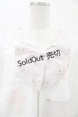 画像3: Jamie エーエヌケー / /ゴシックリメイクJK制服ジャージ M オフ/ピンク H-26-01-29-043-LO-TO-NS-ZH