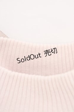 画像3: F&A / バックリボンリブニットプルオーバー Free PINK H-26-01-29-047-LO-TO-NS-ZH