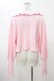 画像2: CHIP CLIP / 五月アイ/フリルカーディガン 3L ピンク H-26-01-29-049-0-TO-NS-ZH (2)