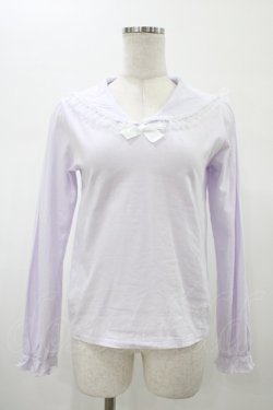 画像1: Nile Perch / セーラーカラーカットソー Free ラベンダー H-26-01-29-050-LO-TO-NS-ZH