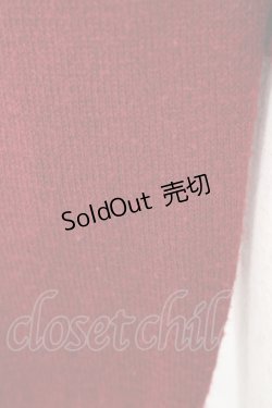 画像3: Amavel / ニットカーディガン Free レッド H-26-01-29-053-CA-TO-NS-ZH