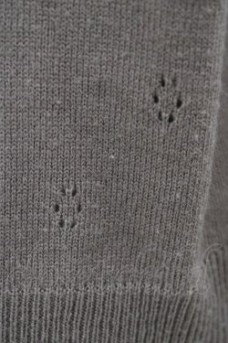 画像3: axes femme / 透かしカーディガン M ブラウン H-26-01-29-055-AX-TO-NS-ZH