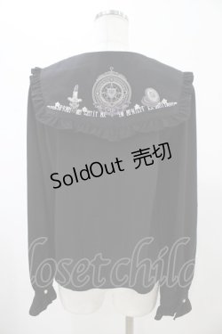 画像2: Amavel / Magical Cosmic Cosmeticフリルブラウス Free ブラック H-26-01-29-057-CA-BL-NS-ZH