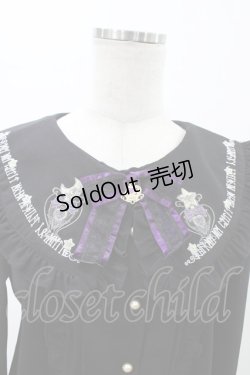 画像3: Amavel / Magical Cosmic Cosmeticフリルブラウス Free ブラック H-26-01-29-057-CA-BL-NS-ZH
