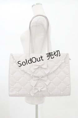 画像1: Ank Rouge / リボン＆ビジューBAG  ピンク H-26-01-29-007-CA-BG-NS-ZH