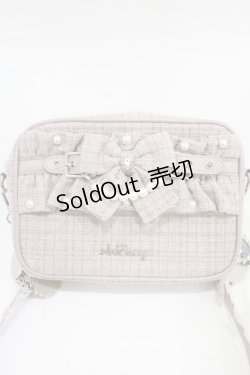 画像3: Ank Rouge / ツイードフリルBag  ピンク H-26-01-29-010-CA-BG-NS-ZH