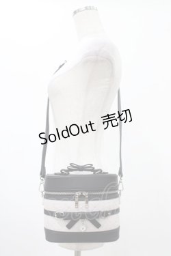 画像1: majoretty / 天姫ここね/バニティショルダーバッグ  ブラック/ピンク H-26-01-29-012-0-BG-NS-ZH