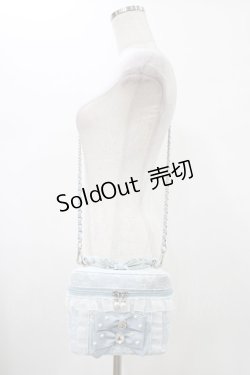 画像1: Ank Rouge / ラフォーレ原宿店限定/ノベルティレースバニティバッグ  サックス H-26-01-29-013-CA-BG-NS-ZH