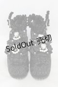 Ank Rouge / ツイード厚底シューズ S/22.0~22.5cm ブラック H-26-01-29-002-CA-SH-NS-ZH
